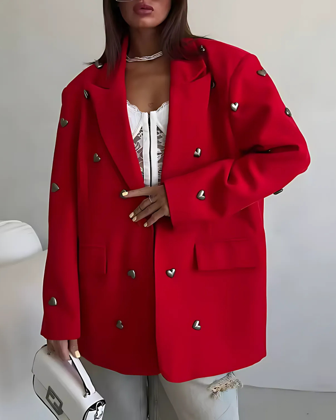 Heart Muse Oversized Blazer