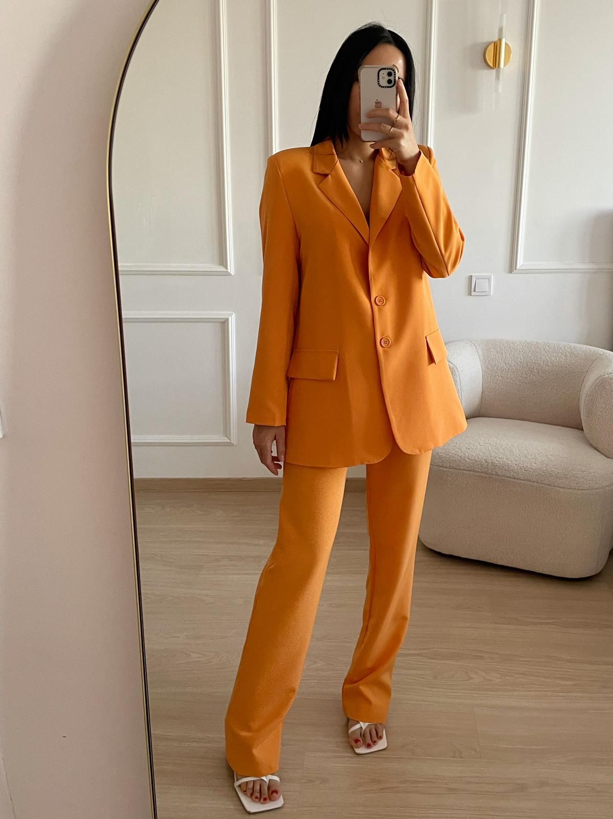 Pantalon Kenia oranje