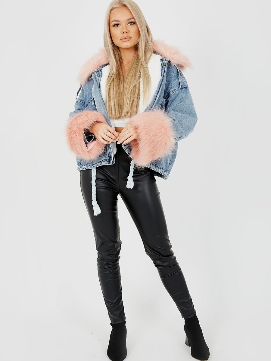 JACKET FAUX FUR TERRY