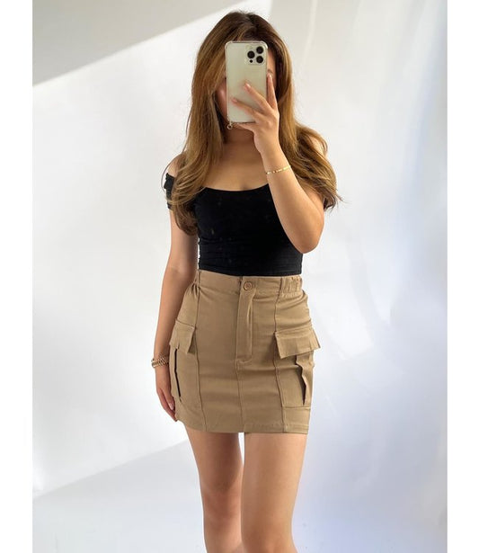 Phoebe skirt - Camel