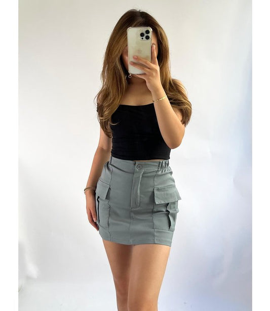 Phoebe skirt - Grijs